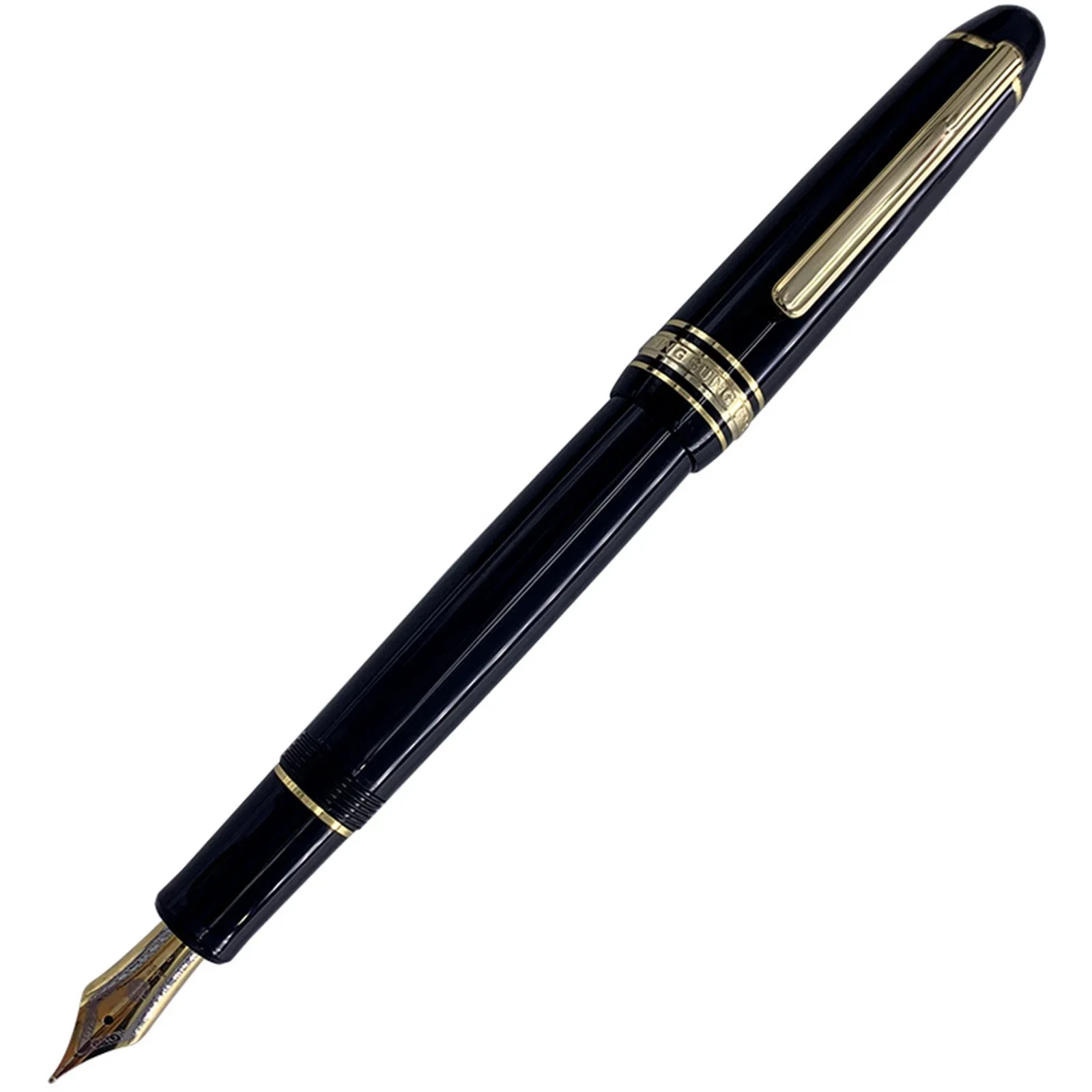 Yong Sheng 628 Fountain Pen with #26 Iridium EF F nib Screw cap Resin Ink Pens Calligraphy Practice Writing Business Office Pen 2