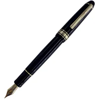 Yong Sheng 628 Fountain Pen with #26 Iridium EF F nib Screw cap Resin Ink Pens Calligraphy Practice Writing Business Office Pen 2