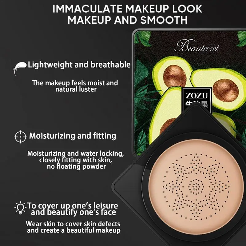 Air Cushion CC Cream BB Makeup Foundation Concealer For Women & Girls
