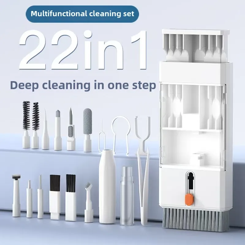 New home kitchen outdoor twenty-two in one multi-functional cleaning set