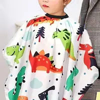 Child Hair Cutting Cape, Adjustable Neck Strap, Kids Barber Cape for Barber Shop 1