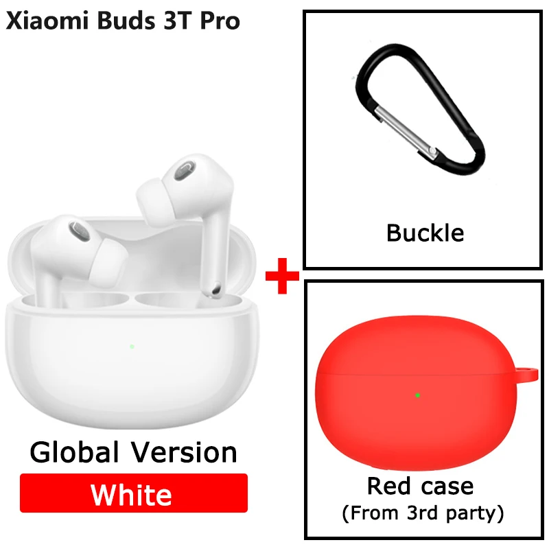 Xiaomi Buds 3T Pro Wireless Charging Gobal Model White