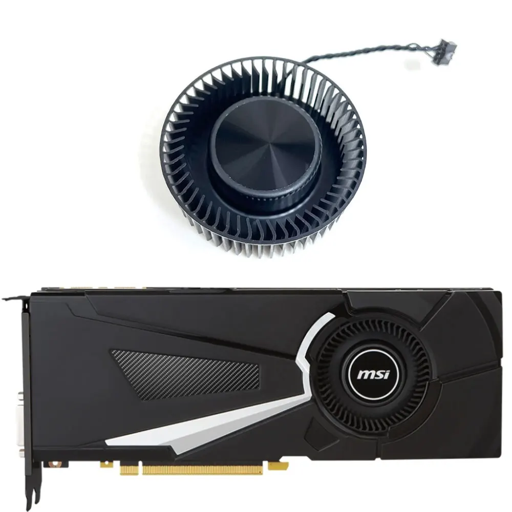 

PLB06625B12HH GTX 1080、GTX 1070、GTX 1060 GPU FAN，For MSI GTX 1060、GTX 1070、GTX 1070TI、GTX 1080、GTX 1080TI Video card cooling fan