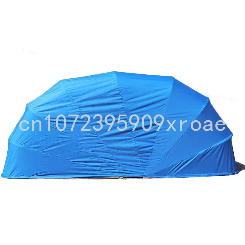 

Car Tent Portable Manual Waterproof Car House Shed Foldable Shelter Carport Parking Canopy Galvanized Steel Retractable Garage