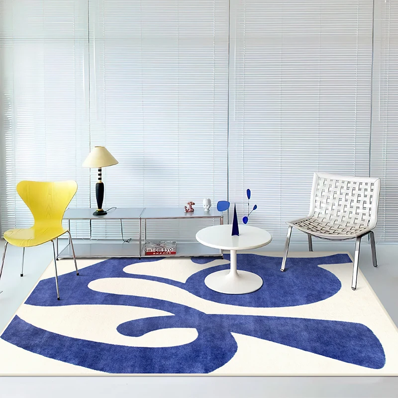 Alfombra-abstracta-azul-para-sala-de-estar-alfombra-de-dise-o-art-stico ...