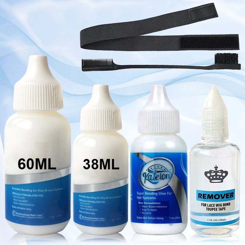 WigGlueWaterproofAdhesivesKatelonInvisibleHairBondingGlueFor