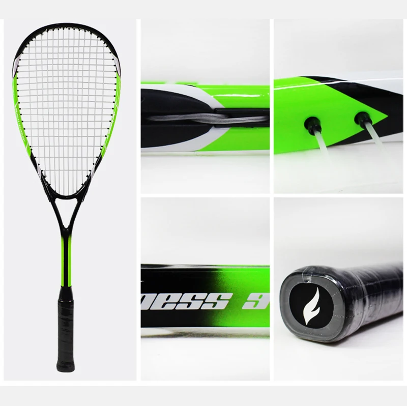 FangcanProfessionalSquashRacketRacquetAluminumWithCarbonFiberMaterialForSquashSport