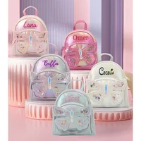 Personalized Big Tail Cat Butterfly Shape Cute and Cute Kindergarten Princess Girl Backpack Children's Backpack 1