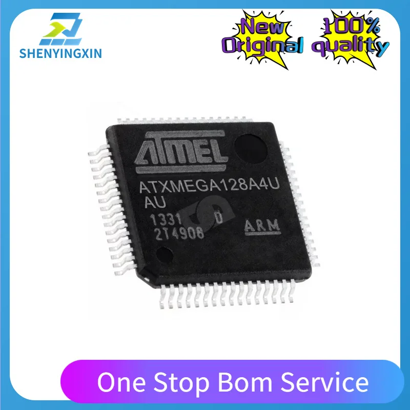 

100% New original ATXMEGA128A4U-AU Chip buy ic chips with high quality