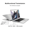 14 inch Laptop Intel N4020 Lightweight Ultra-Thin 4G+64G Windows 10 Office Ultrabook Portable PC Computer WiFi Small Notebook 4