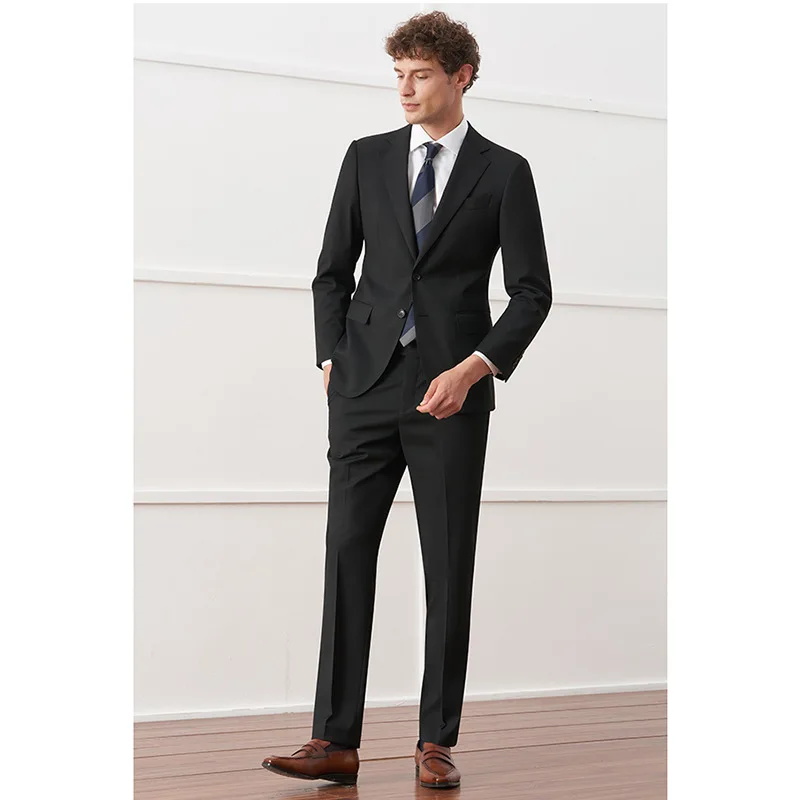 Mens Suits Business Blazer Wedding Groom Tuxedo 2 Piece Set Jacket Pants Chinese Tunic Suit Terno Masculino mens suits