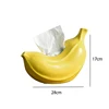 Creative Banana Tissue Box Storage Household Living Room Coffee Table Dining Table Bedroom Ceramic Decoration Paper Box 3