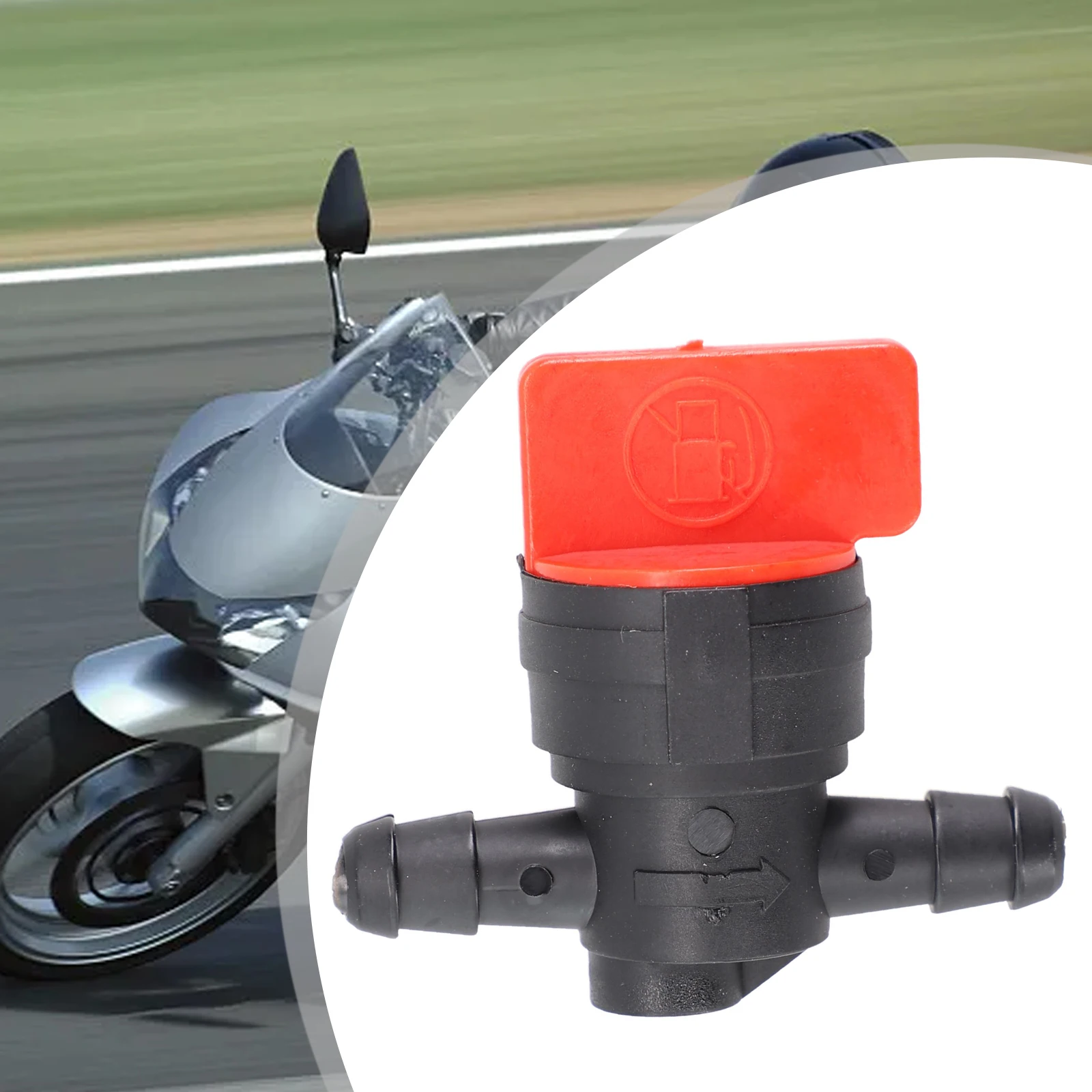 8mm In-Line Petrol On-Off Fuel Tap Switch Valve For Motorcycle Bike ATV Fuel Faucet Switch Car Replacement Accessories, fuel petcock valve