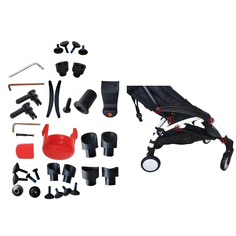 Essential Replacement Repair Screw Maintenance Tool For Yoyo Yoya Baby Strollers