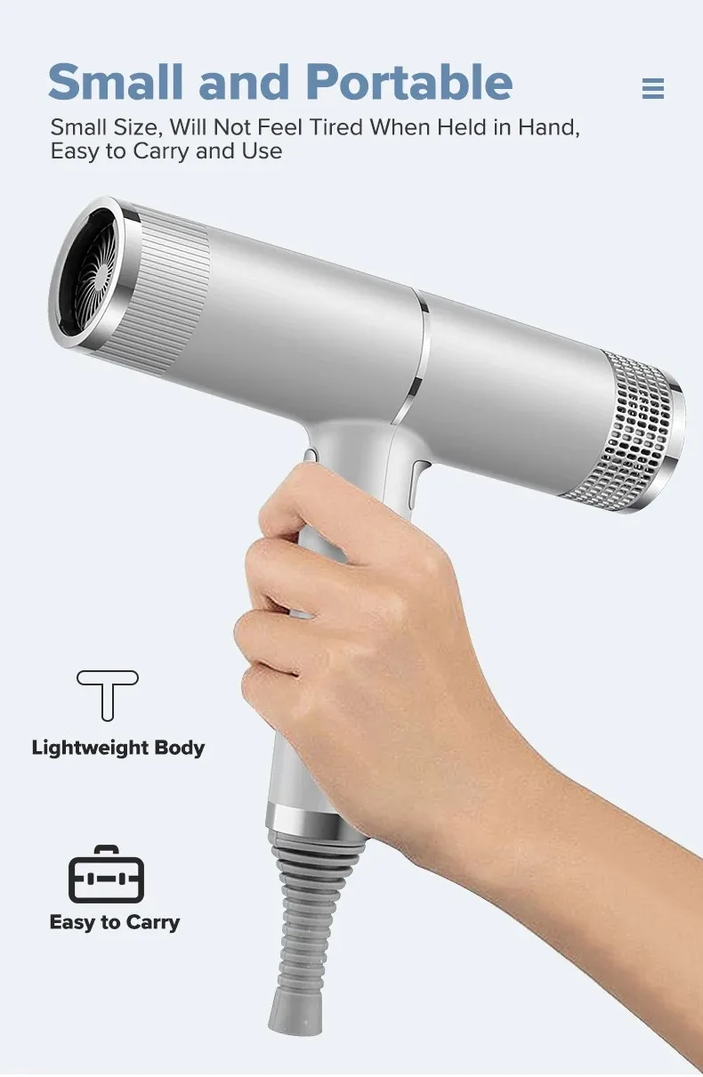 Description Picture 6 of itemProfessional hair dryer Infrared negative ion hair dryer Hot and cold salon hair stylist tools Hair dryer