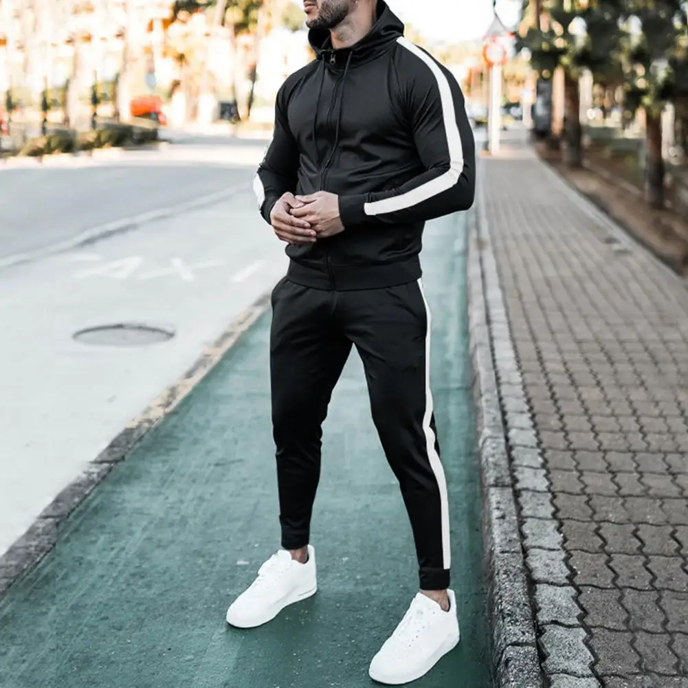 Sports Fitness Brand Joma Men Sweatshirt Sweatpants Two Piece Set Autumn  Winter Gym Sportswear Hooded Tracksuits Sudadera Hombre - AliExpress