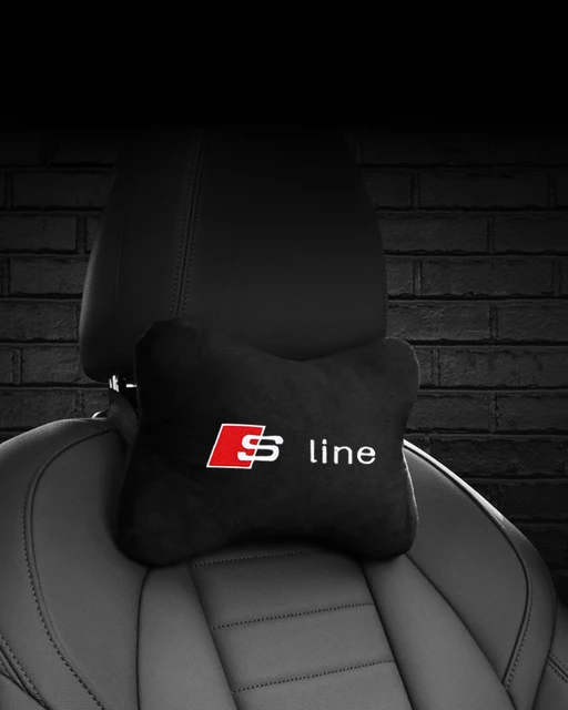 Audi Seriesaudi Crystal Headrest Pillow - Premium Comfort For A3 A4 A5 A6  A7 A8 Q2 Q3 Q5 Q7