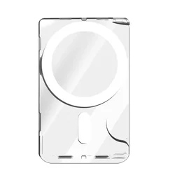Magnetic Clear Wallet Card Holder with Back Magnet and Card Slots Cover Sleeve (Magnetic Sleeve)