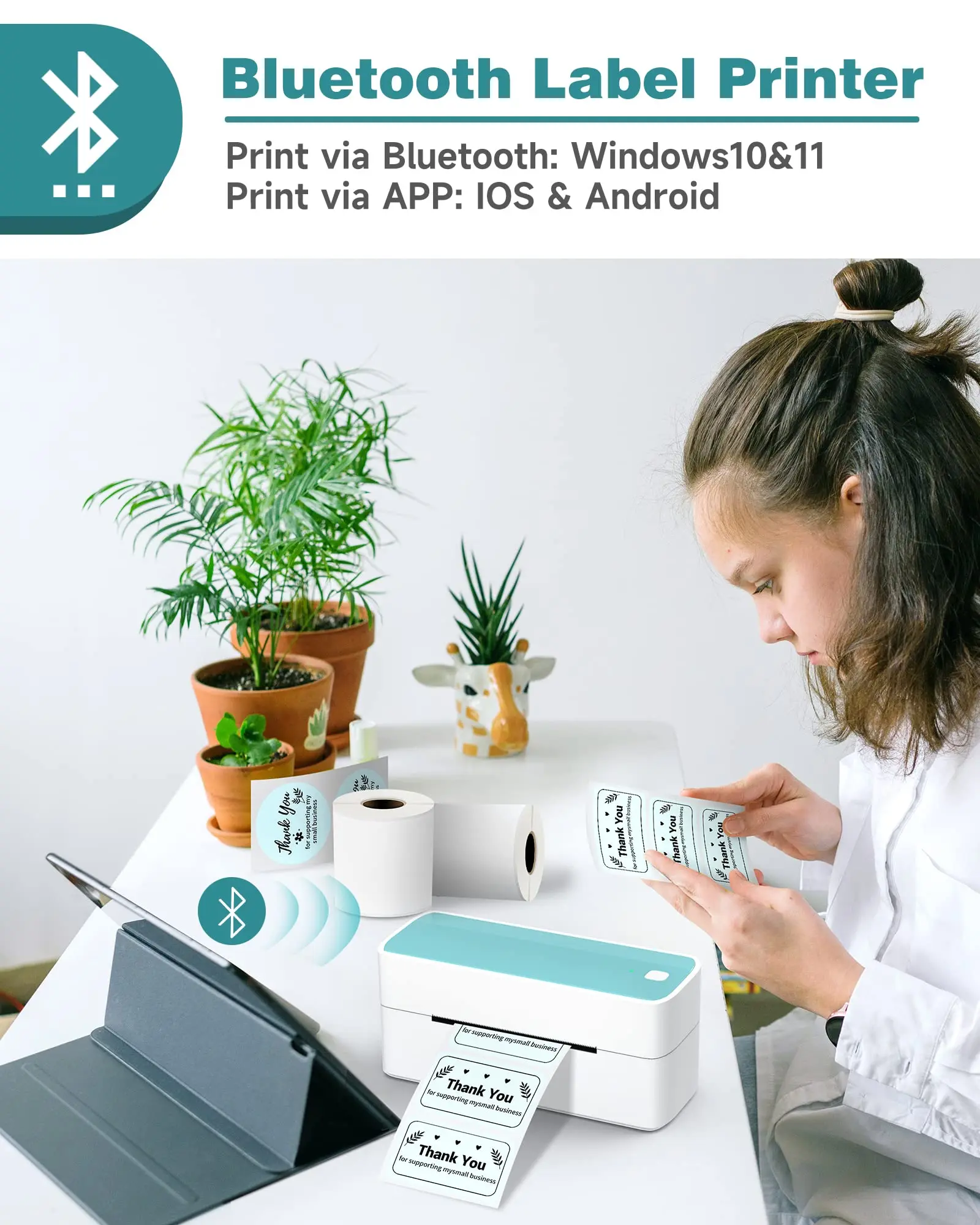 Phomemo Wireless Thermal Label Printer Bluetooth Shipping Label