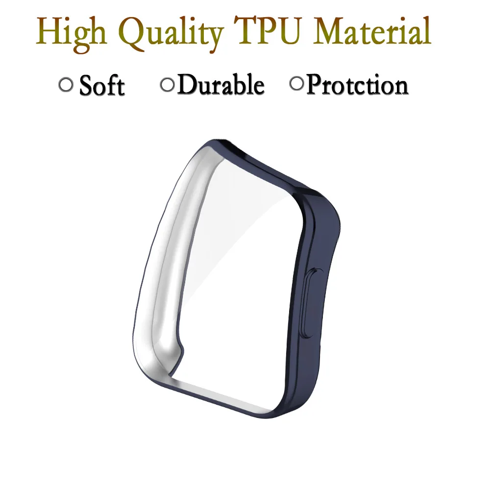 Watch Screen Protector Case Watch Accessories Watch Protective Case Watch Cover TPU Protective Case Case For Redmi Watch 2 Lite Soft and Durable TPU Watch Protector Full Coverage Screen Protection Supplies