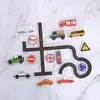 23 Pieces Bath Water Toy Sticky Wall City Traffic Car Road Rail Puzzle Vinyl 0-3Y 3-6Y 6-12Y 12+y 14+Y Bath Features 3