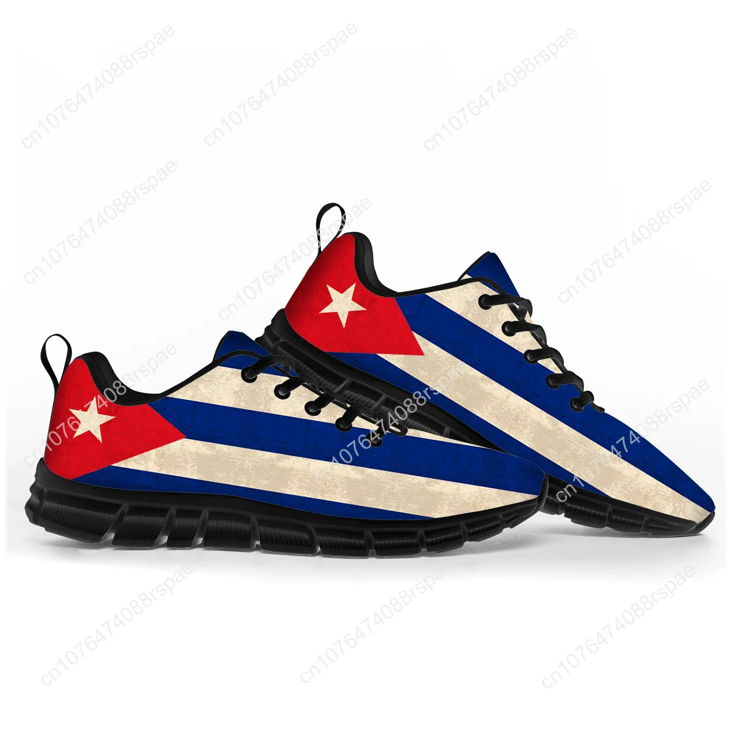 Hot Cuban Flag Sports Shoes Mens Womens Teenager Kids Children Summer Sneakers Cuba Casual Custom High Quality Couple Shoes