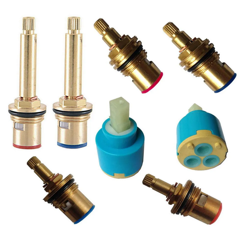 Replacement Ceramic disc tap valve quarter turn cartridge gland insert tzh100