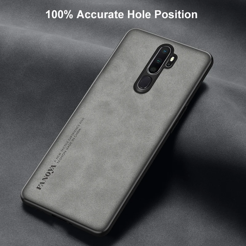Premium PU Leather Business Matte Silicone Phone Case - Luxury Protection Cover