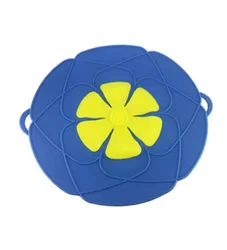 BoilGuard Multi-Functional Anti-Overflow Lid and Plug Cooking Tool (Blue)
