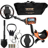 VEVOR Metal Detector for Adults & Kids with LCD Display 7 Modes DSP Chip Higher Accuracy Gold Detector 10'' Detection Depth 1