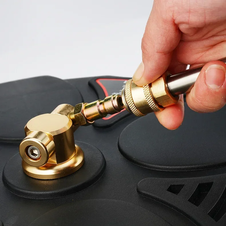 High Pressure Washer 13 Inch Round Floor Scrubbing Disc Scrubbing Disc Brush Pool Road Washer Accessories 2500PSI