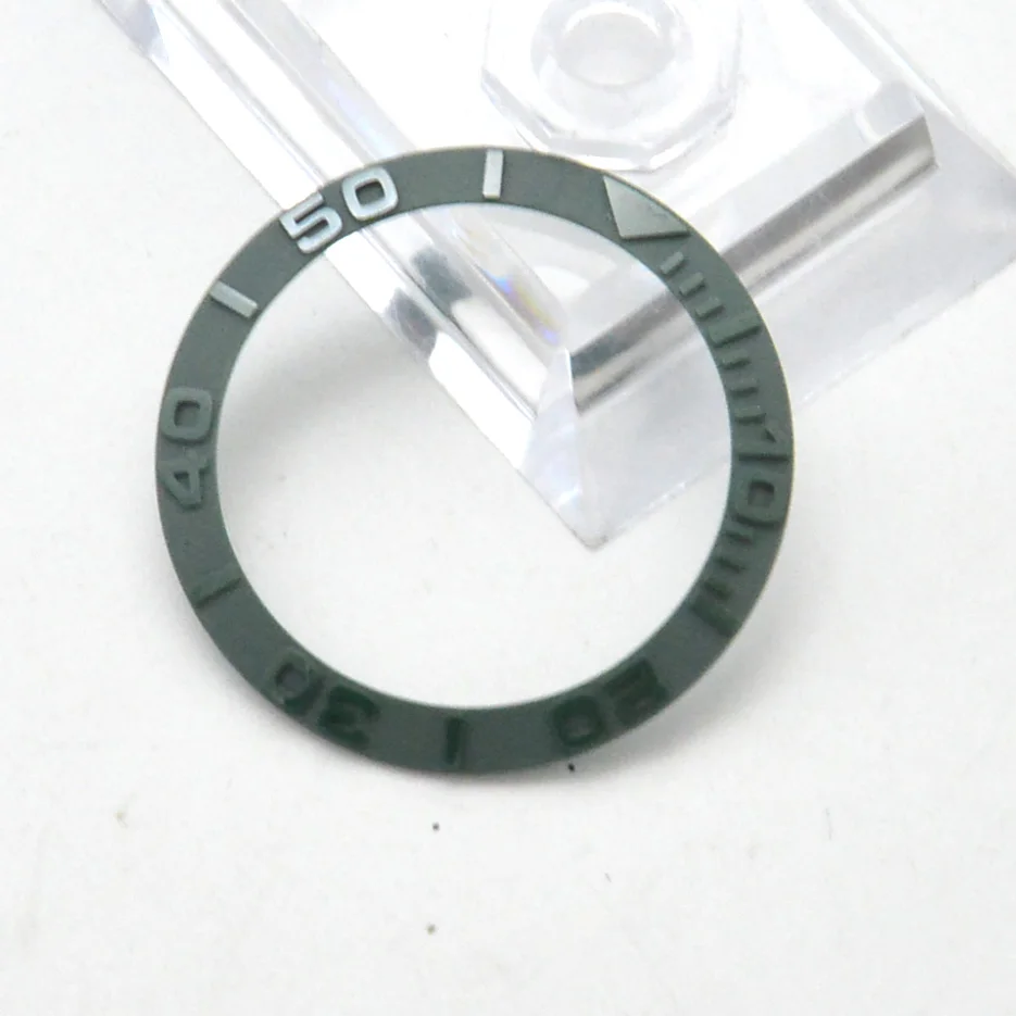 

38mm Watch Bezel Ceramic Ring Caboo Green Bezel New Ring Mouth Watch Bezels Parts Men Watch Accessories