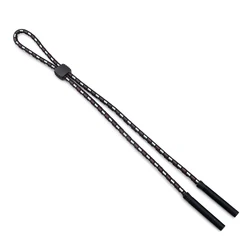Universal Anti - Slip Sports Glasses Strap - Unisex Neck Chain Accessory (Black white brown)