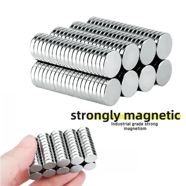 Super Powerful Magnets Disc Magnets for Fridge, DIY, Building, Scientific, Craft, Education, 5x2 8x2 10x2 10x3 3