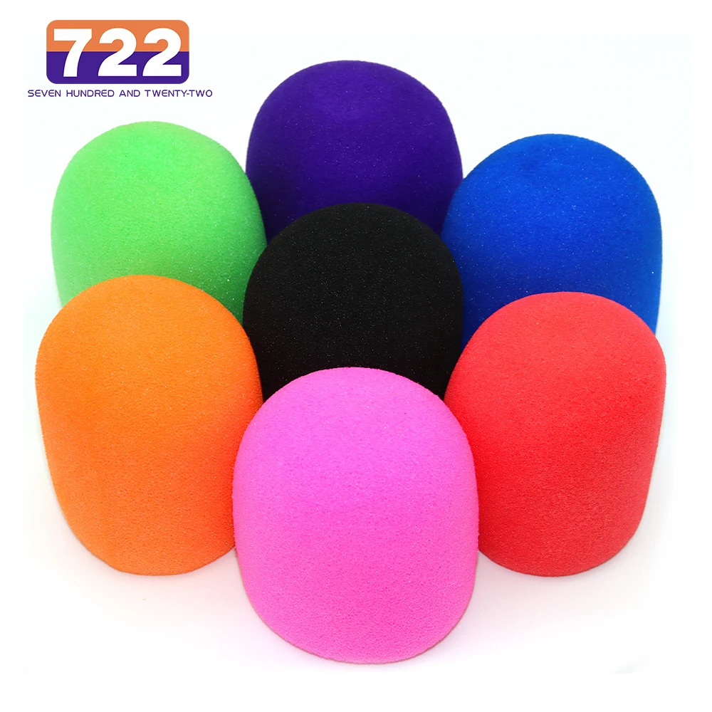 thumbnail image 2 of Microphone Windshield Mic Windscreen 10-Pack Black Foam S - 30mm X 8mm For Headset Mics | Windscreen Pop Filter Headset Mic Foam Cover Mic Cover 2 of 12