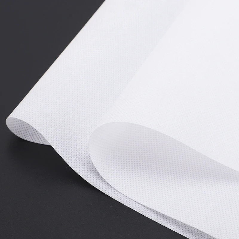 

30g 40g 50g 60g 70g 80g 100g 120g 150g White Non-woven Fabric Interlinings Sewing Patchwork Lining Fabric per meter