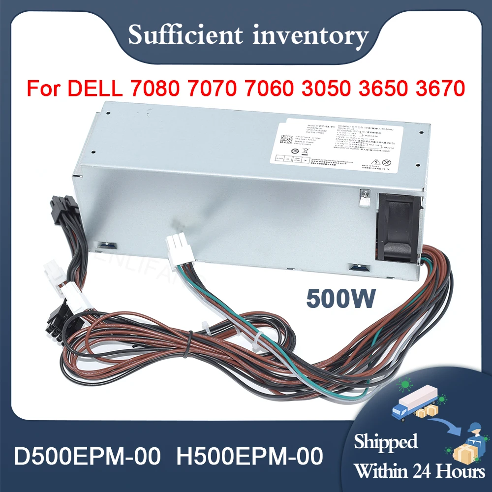 Dell Optiplex 5080MT 7080MT 7070MT 7060MT 3050MT 3650 3670 3671 5090 3260 PSU Y7R0X H500EPM-00 L500EPM-00 