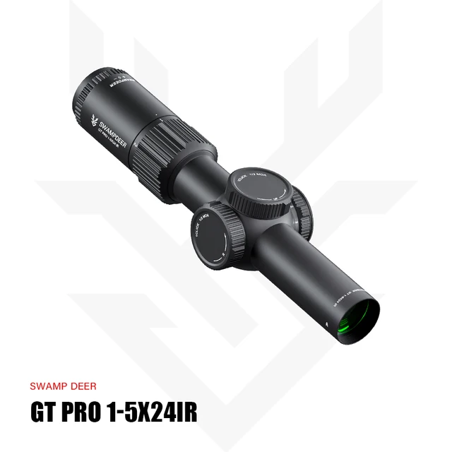 SWAMP DEER Rifle Scope 1-5x24IR LPVO GT PRO Short Scope Compact