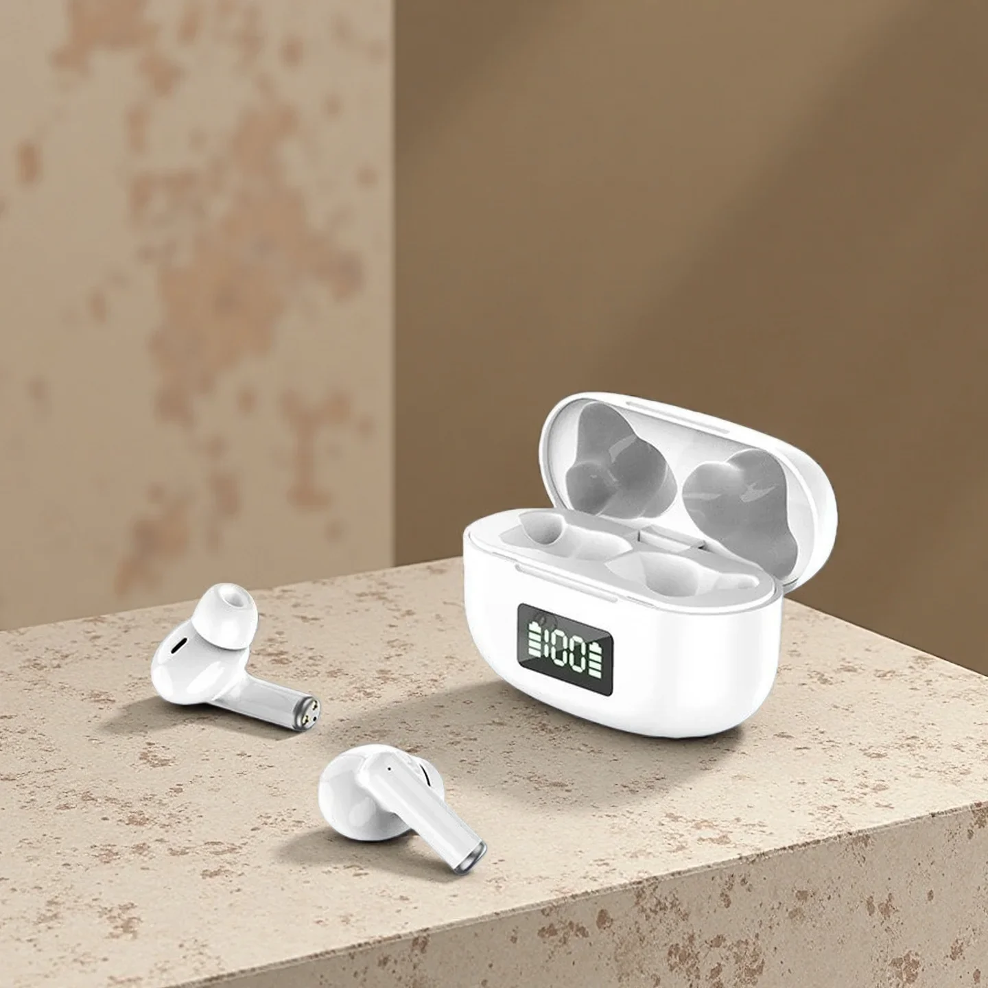 Wireless Bluetooth Headphones Noise Cancelling Touch Control_voghion.com