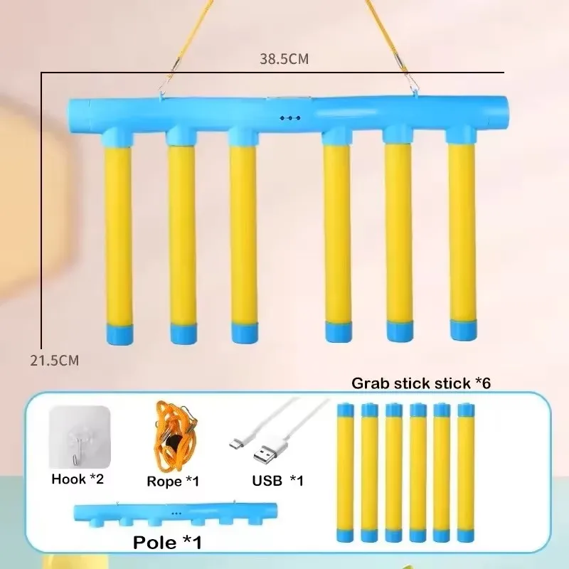 Catch Sticks Sensory Reflex Challenge Game - Enhance Coordination & Reaction Skills