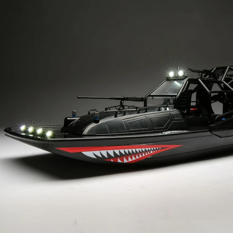RC Wind-driven Boat Speedboat Model Toy Gift Shark Pneumatic Amphibious Boat Brushless Power Remote Control Ship Model 4