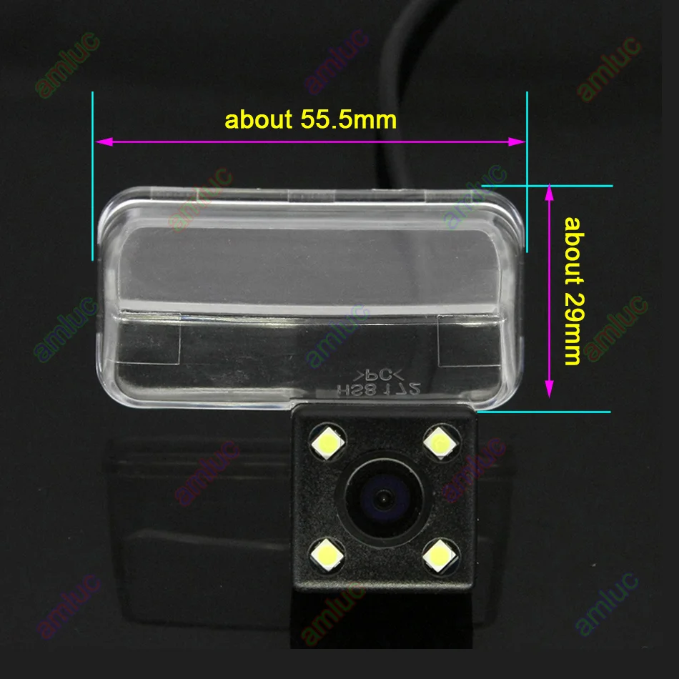 dash cam for car Car CCD Night Vision 12 LED Back up Rear View Reverse Camera For Peugeot 206 207 307 407 Sedan Toyota Camry Verso 2012 Vios 2014 trailer backup camera