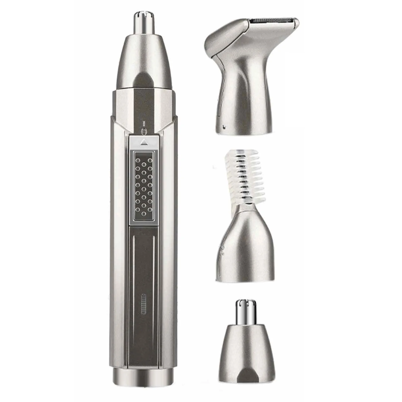 

3-in-1 Electric Beard Shaver Kit Waterproof USB Rechargeable Cordless Rotary Shaver for Outdoor Traveling Home Bathroom
