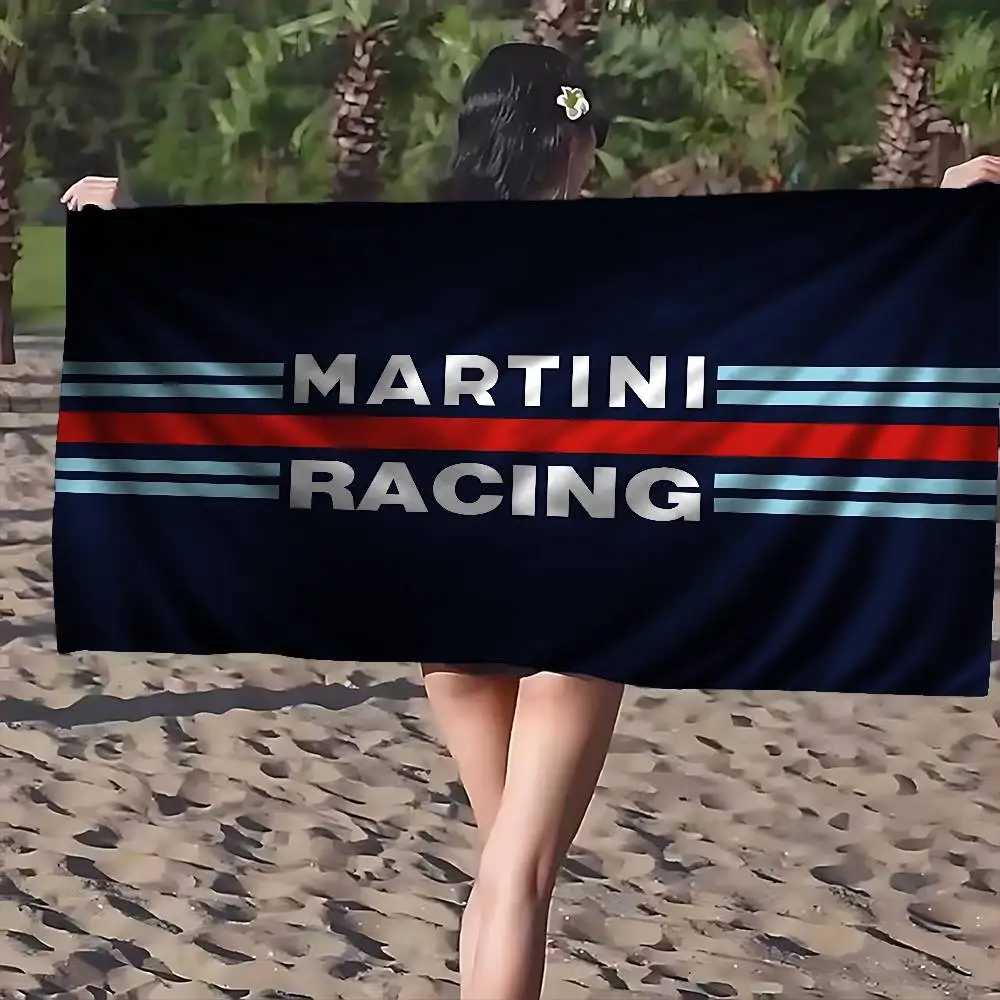 M-Martinis Racing Microfiber Blanket Quick Drying Beach Towels Oversized Printing Super Absorbent Pool Towel Blanket