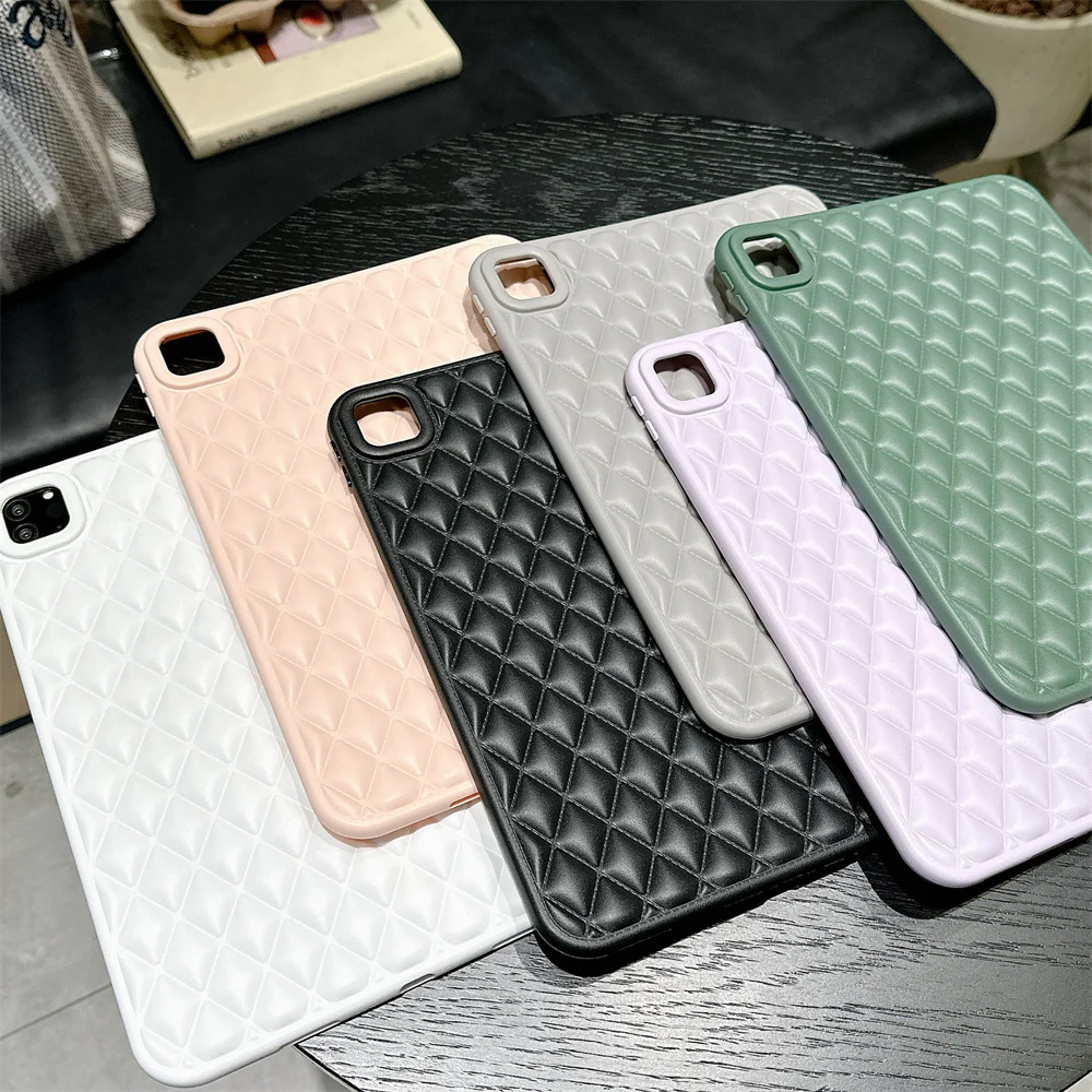 Fundas For Pro 11 2021 case for 4 Air 5 10.9 iPad 10th 10.2 '' 7th 8th 9th Case 2022 Cover Rhomboid Soft_voghion.com