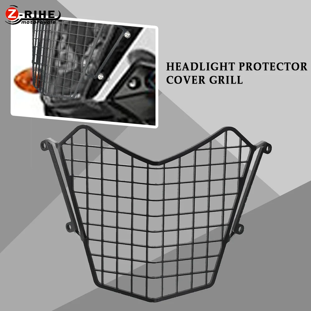 

Motorcycle Headlight Protector Head Light Grille Guard Cover For YAMAHA TENERE 700 2019 2020 2021 2022 2023 T7 TENERE700