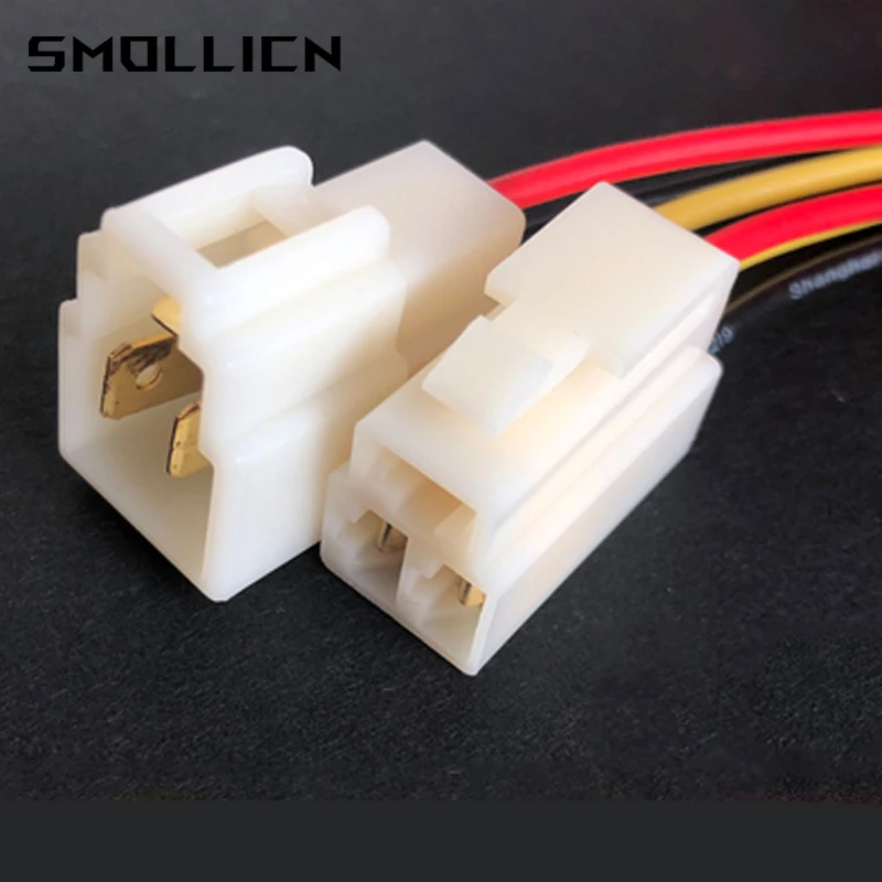 Description Picture 4 of item1 Set 1 2 3 4 6 8 9 Pin 6.3mm Electric Vehicle Connector High Current Equipment Wiring Harness Male Female Plug Car Butt Joint