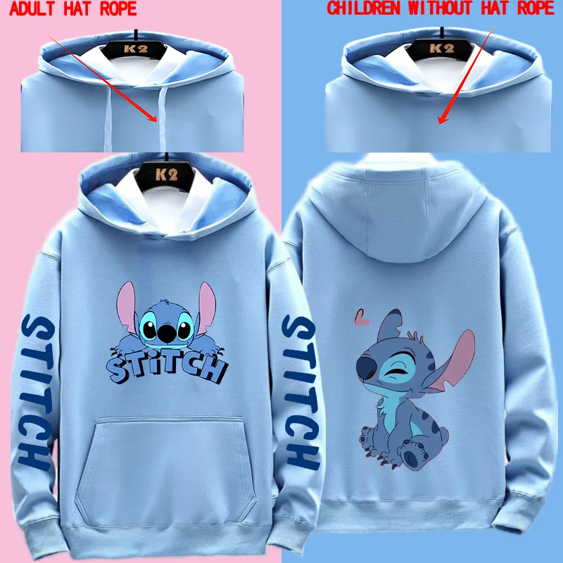 Lilo and Stitch Hoodie 1pc Miniso Anime Hoodie for Men Women Children stitch hoodie,children hoodie