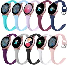 

NEW EnoYoo 10 Pack Slim Bands Compatible with Samsung Galaxy Watch Active 2 40mm 44mm / Galaxy Watch 3 41mm / Galaxy Watch