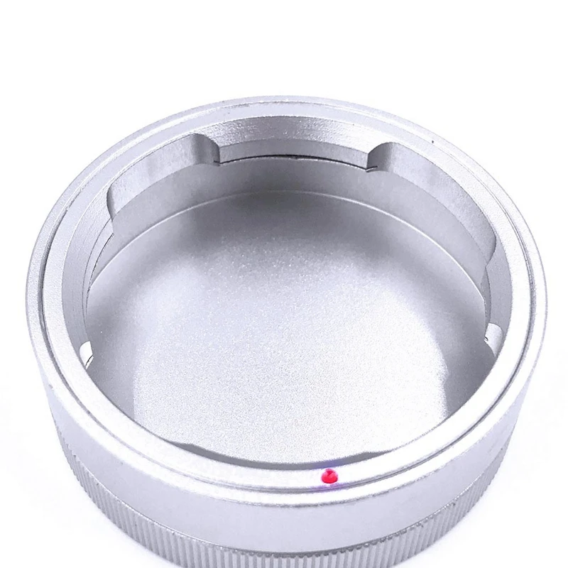 For Leica LM VM ZM Port Metal Multifunctional Portable Convenient Security Lens Back Cover Replacement Parts Silver